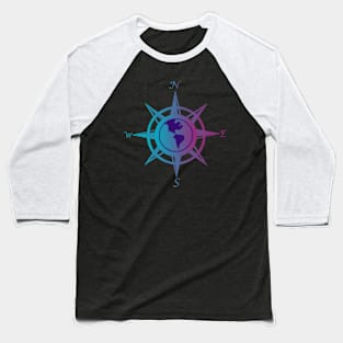 Compass rose with cardinal points Baseball T-Shirt